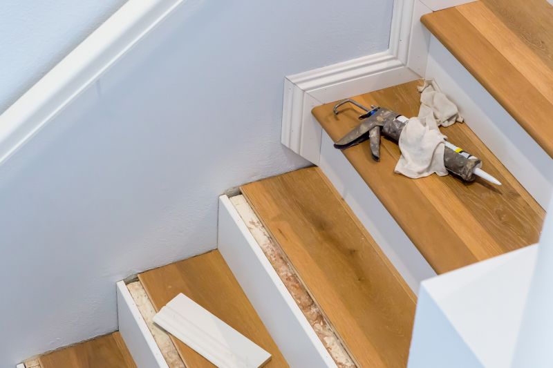 Oak Stairs Repair in Olathe, KS